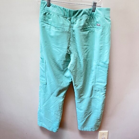 Figs Technical Collection Teal Scrub Bottom Pants- Size M - Picture 2 of 5